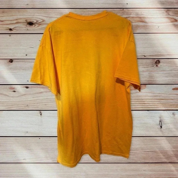 GILDAN SIZE XL GOLDEN YELLOW GATORTRAX ADVENTURE TOUR TEE - Picture 2 of 2